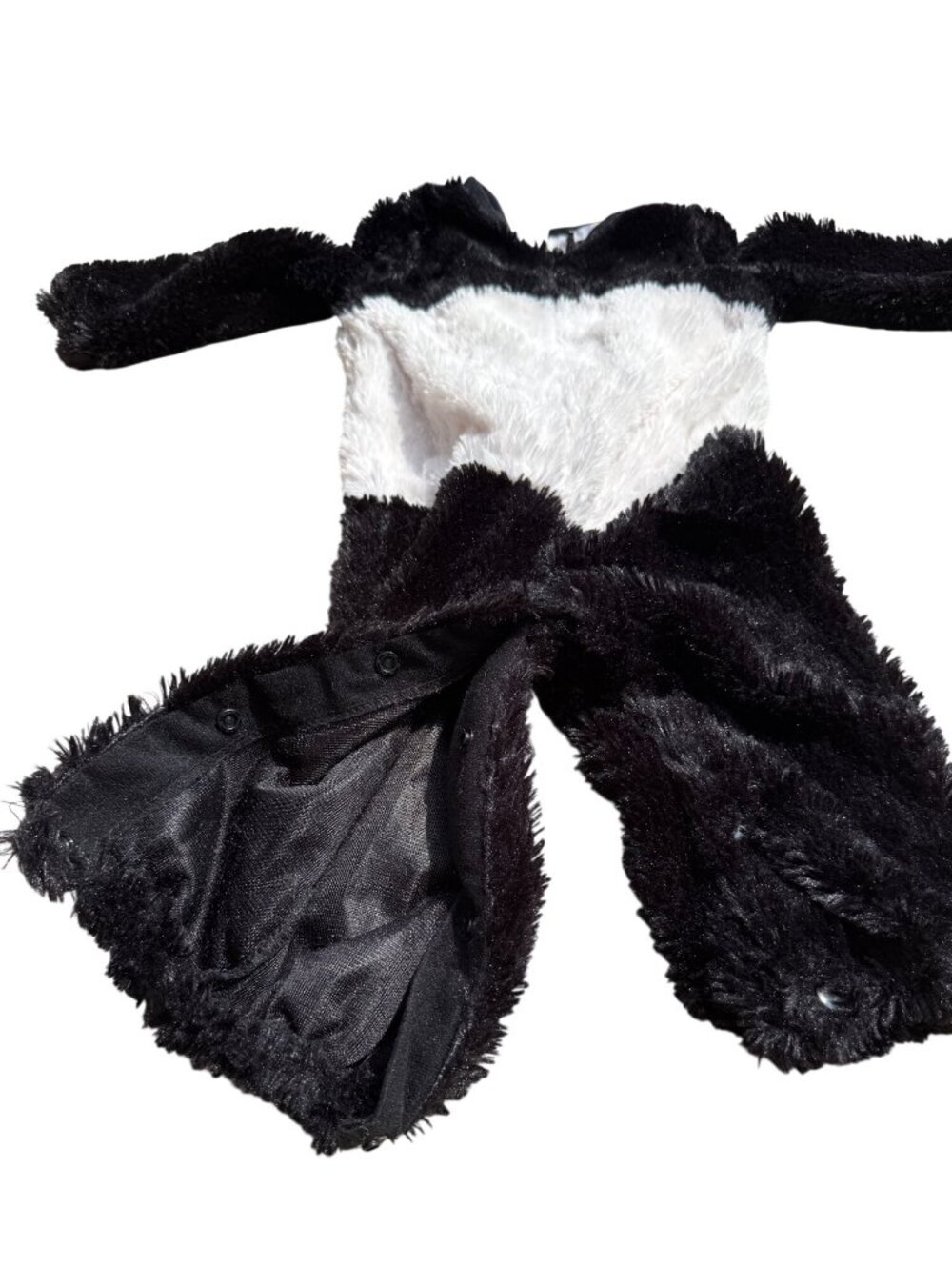 Pottery Barn Kids Panda Bear Costume Toddler 12-24 Mos Halloween Dress Up Baby - Picture 5 of 11